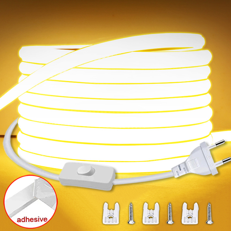 Outdoor Power Strip Weatherproof - Bande LED COB haute luminosité avec