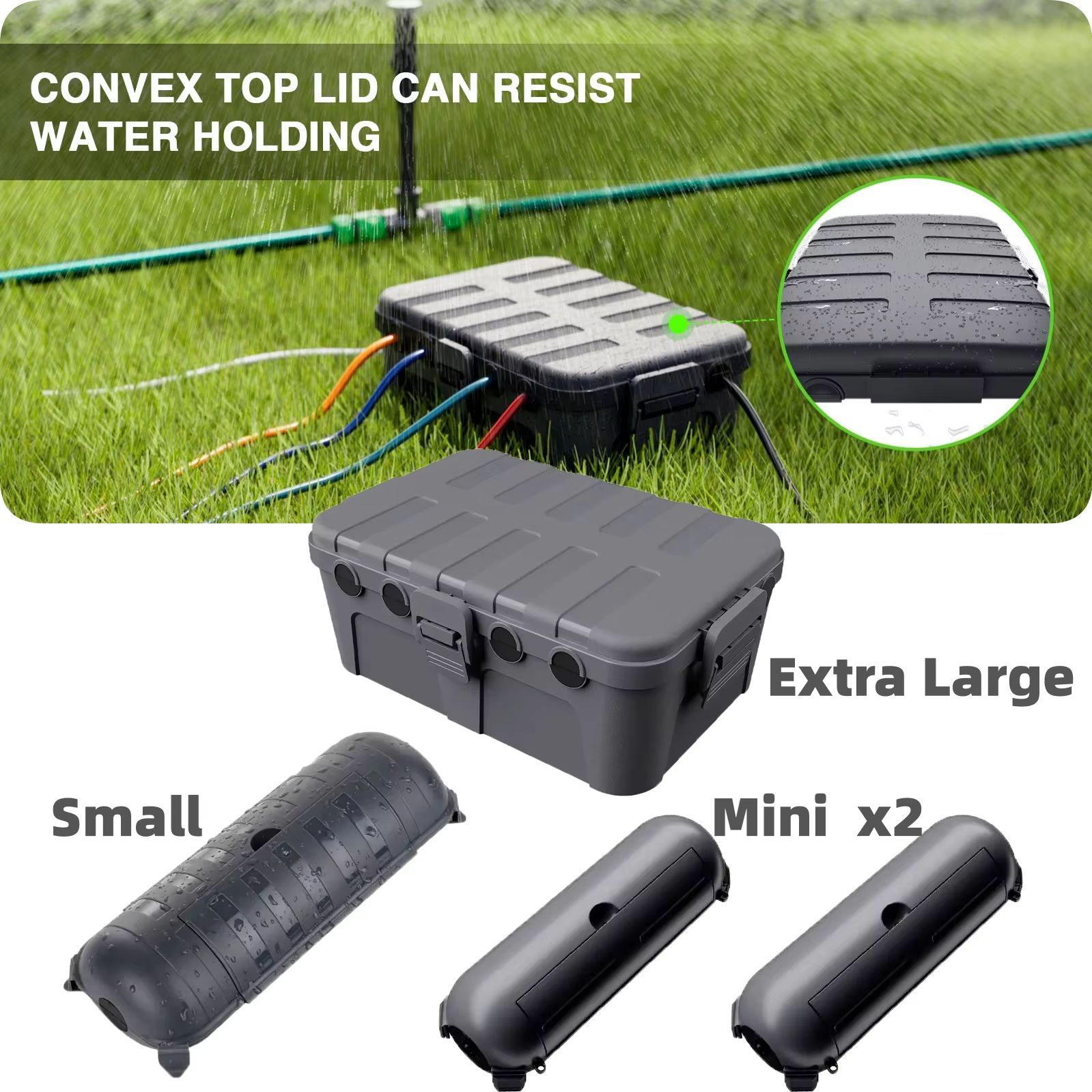 Outdoor Power Strip Weatherproof - Grandes boîtes électriques extérieures résistantes aux