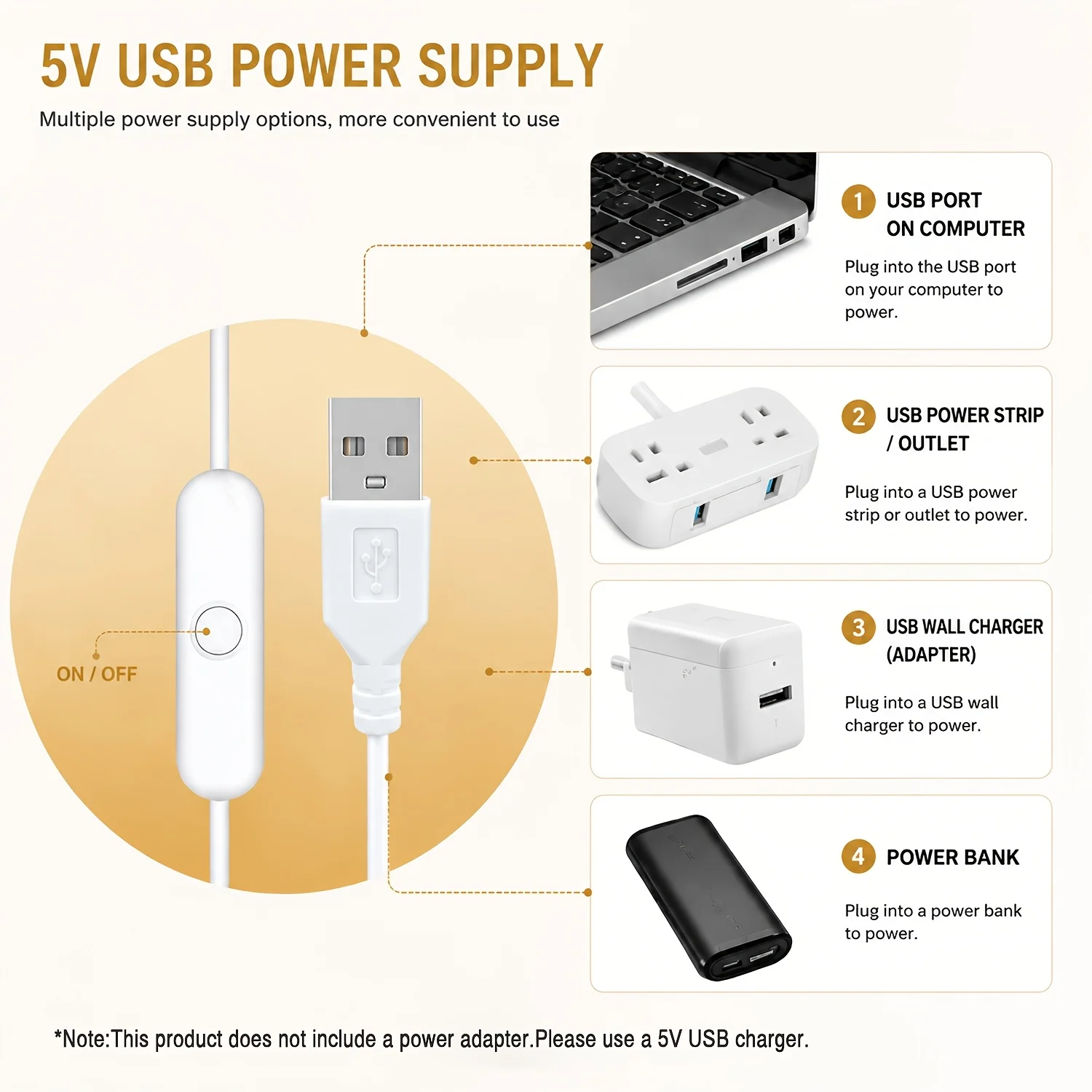 Interrupteur à bouton USB, ban - Outdoor Use Power Strip avis et prix